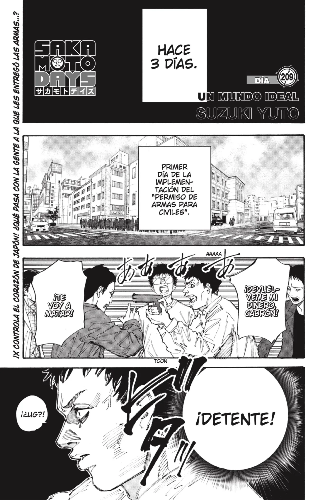 Sakamoto Days Capítulo 209 - Page 1