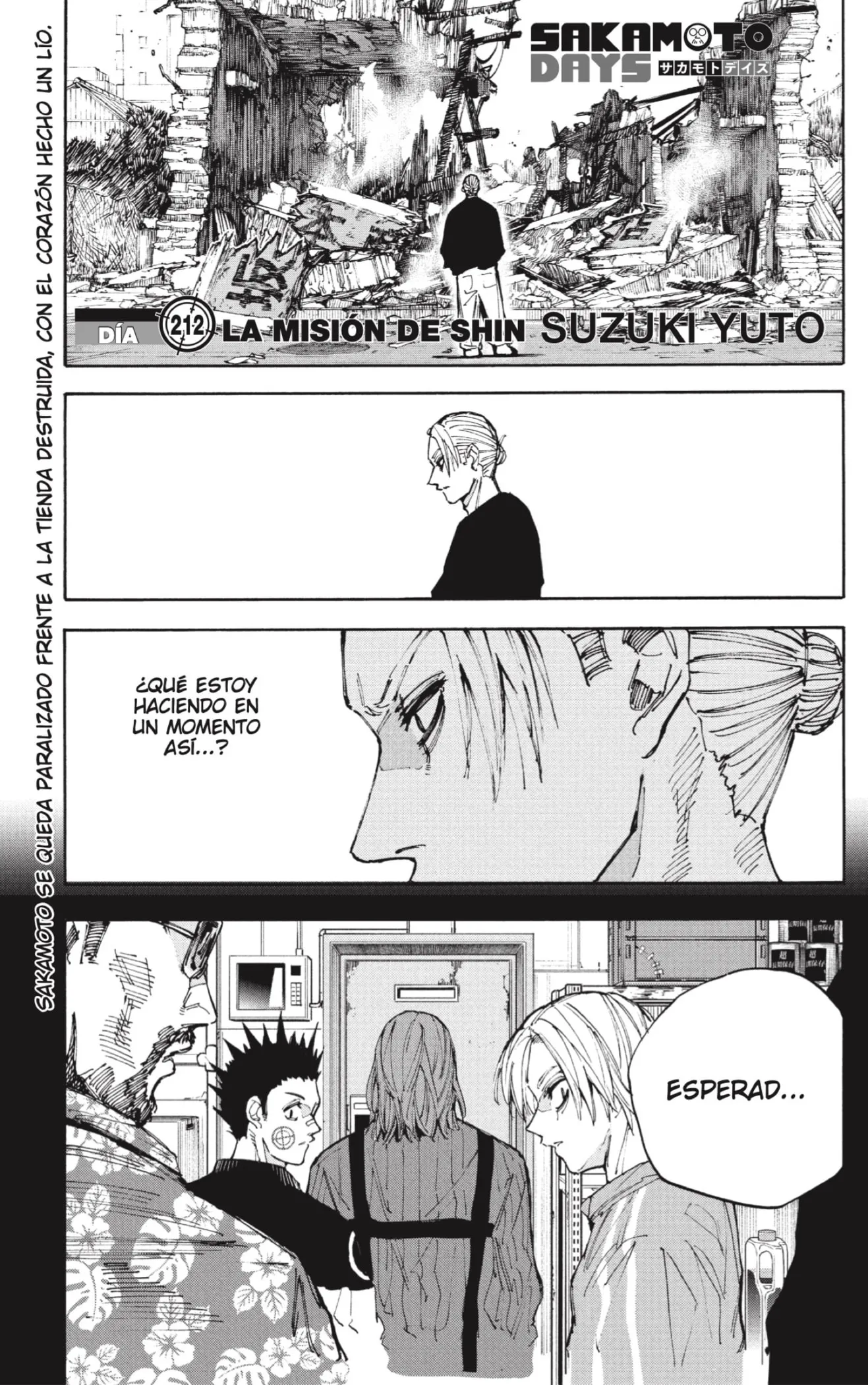 Sakamoto Days Capítulo 212 - Page 1