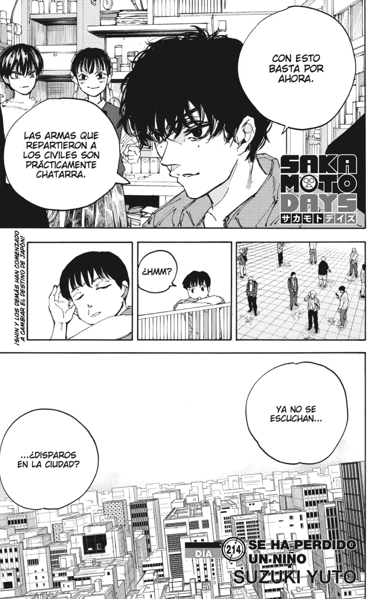 Sakamoto Days Capítulo 214 - Page 1