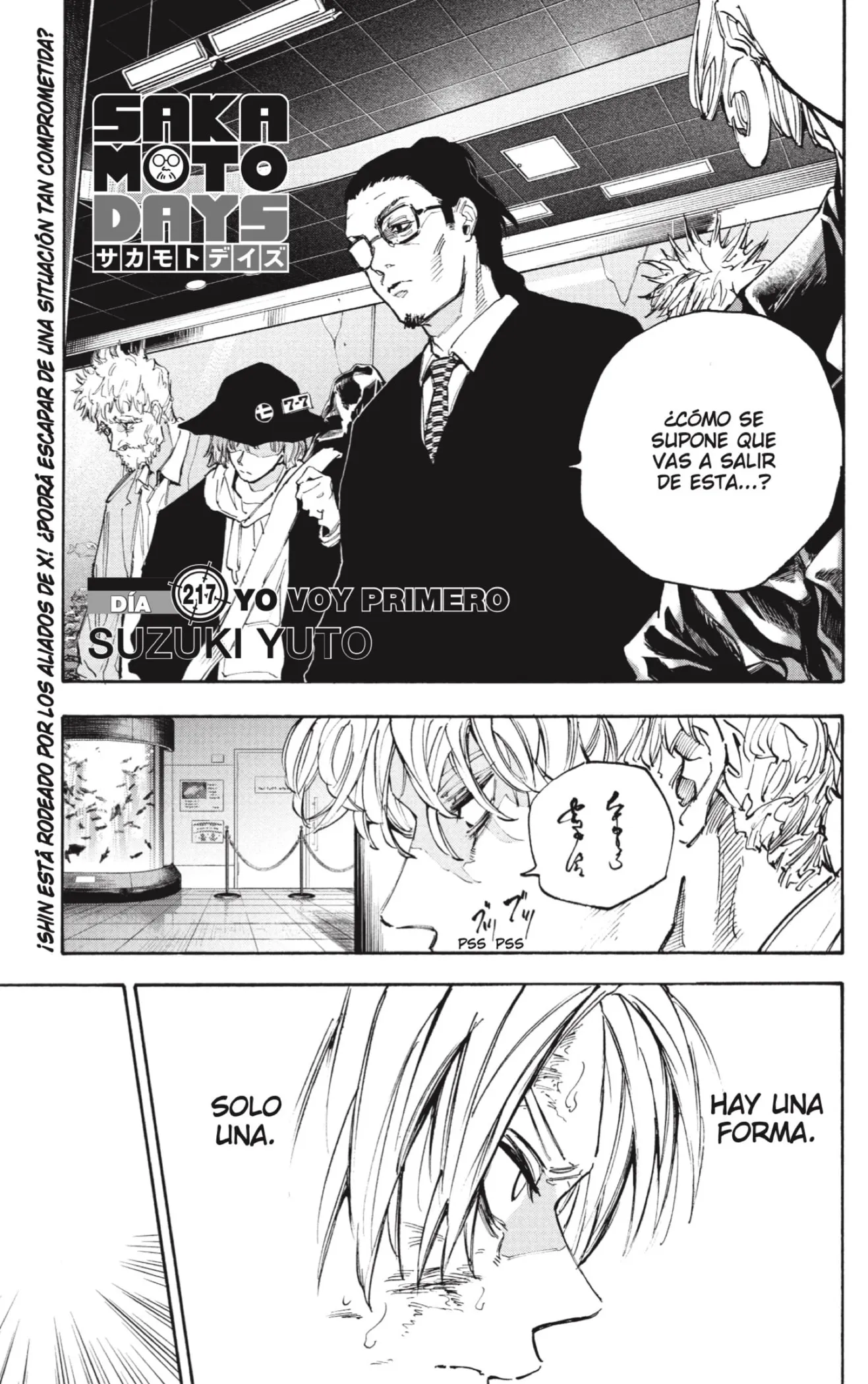 Sakamoto Days Capítulo 217 - Page 1