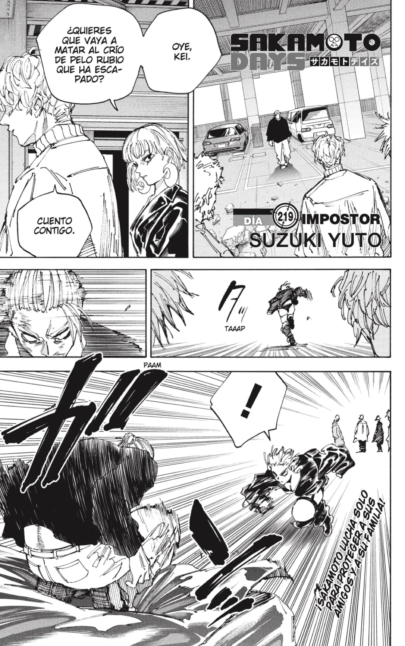 Sakamoto Days Capítulo 219 - Page 1