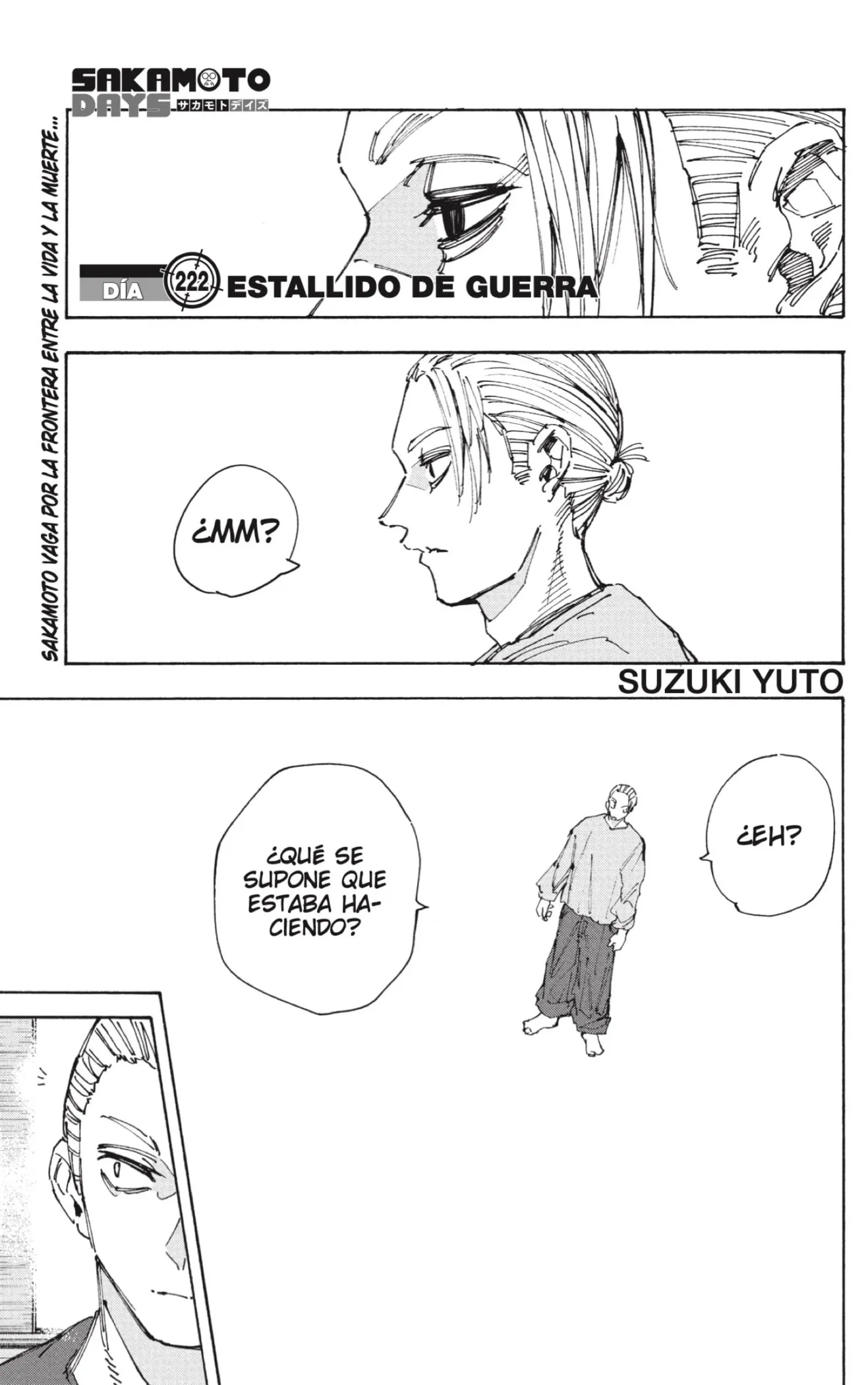 Sakamoto Days Capítulo 222 - Page 1