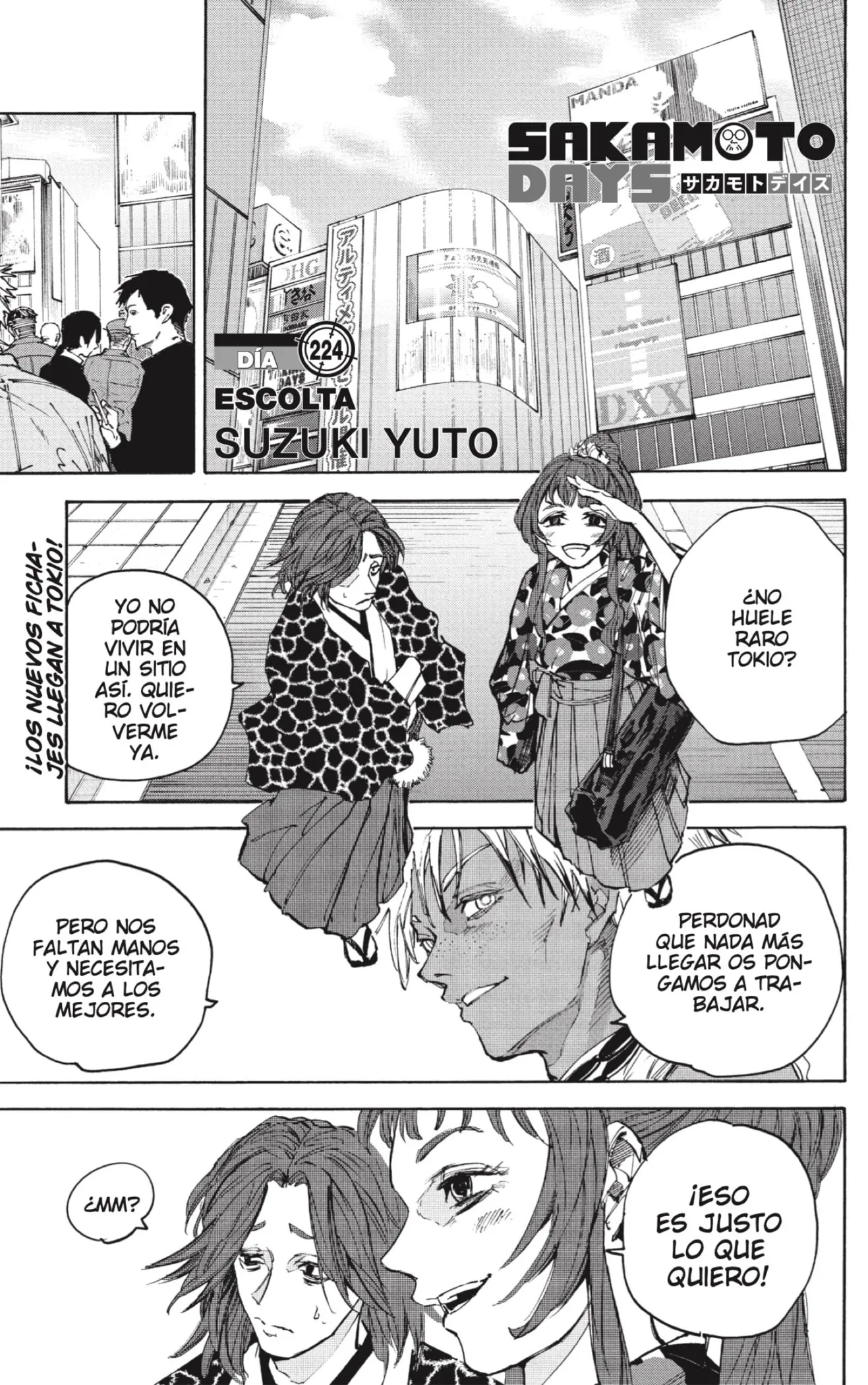 Sakamoto Days Capítulo 224 - Page 1