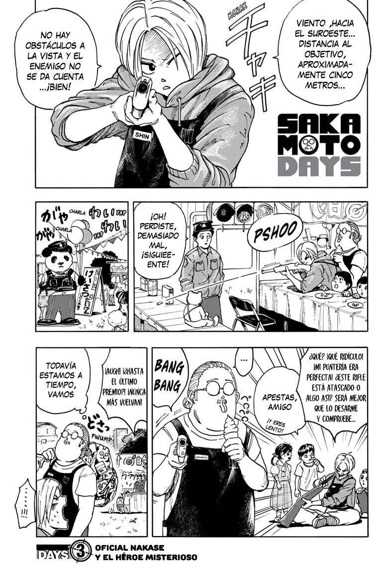 Sakamoto Days Capítulo 3 - Page 3