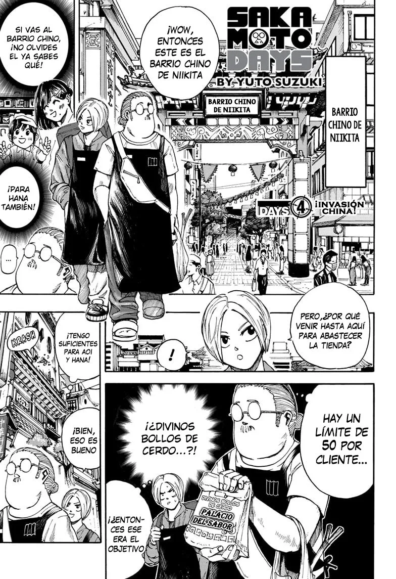 Sakamoto Days Capítulo 4 - Page 3
