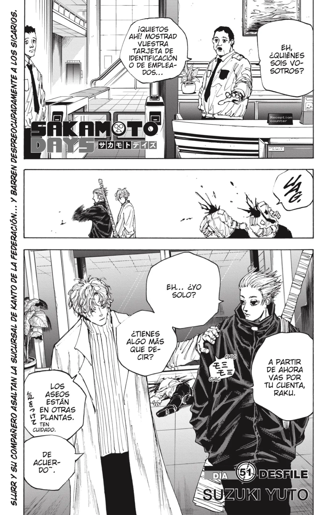 Sakamoto Days Capítulo 51 - Page 1