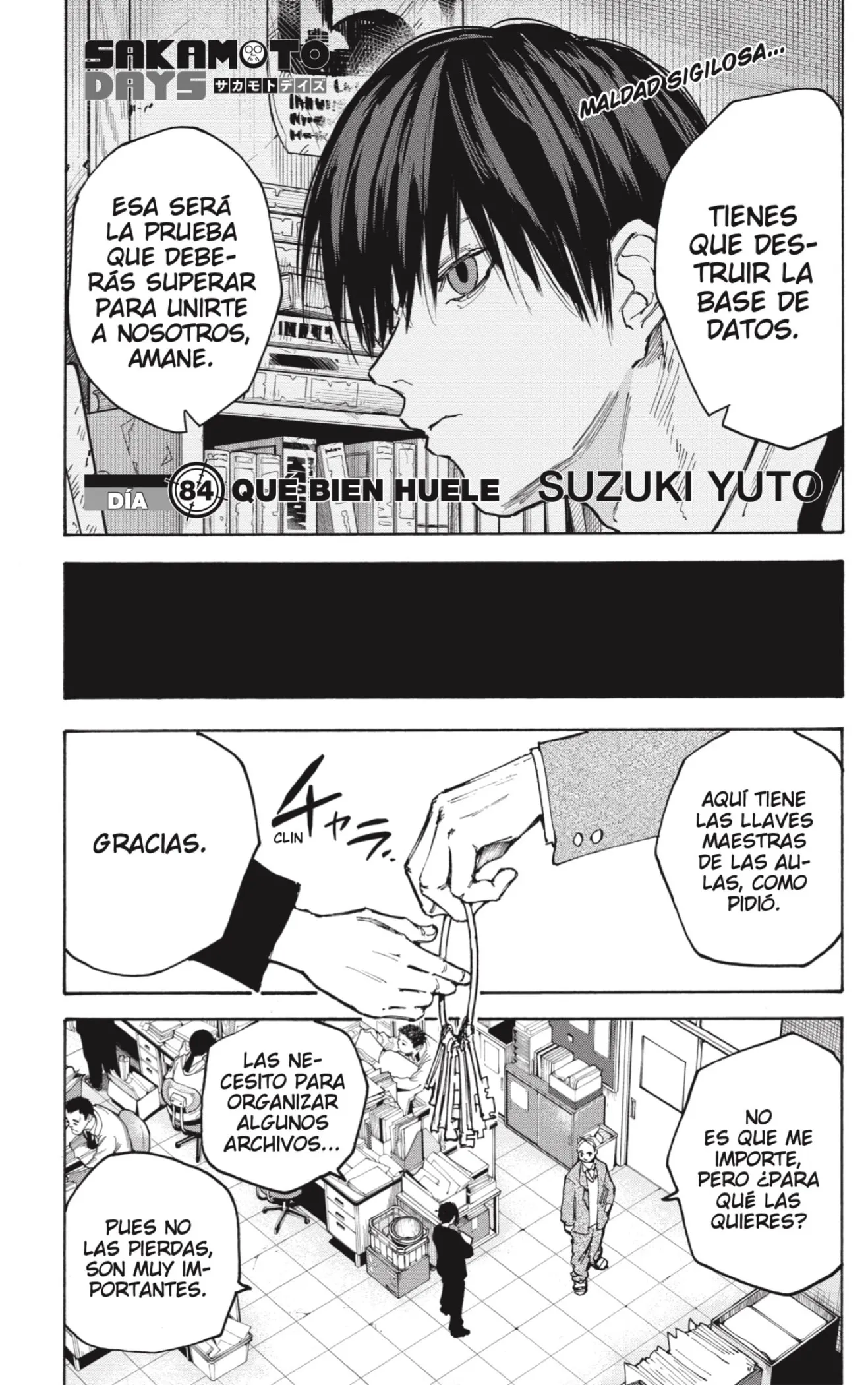 Sakamoto Days Capítulo 84 - Page 1