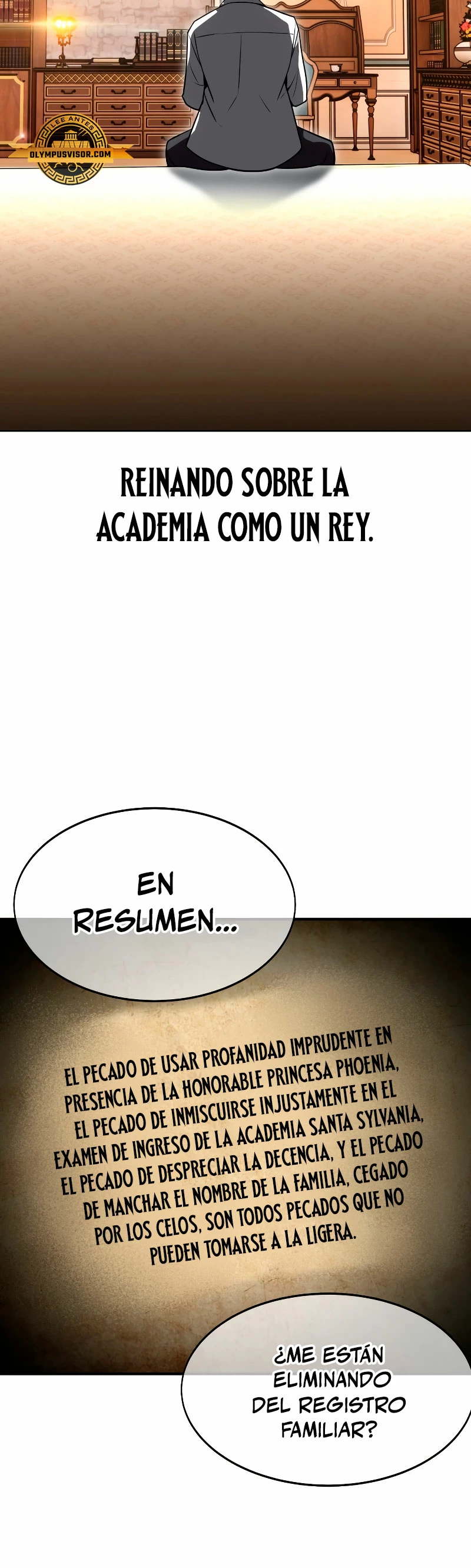 Guia de supervivencia del extra de la academia Capítulo 1 - Page 3