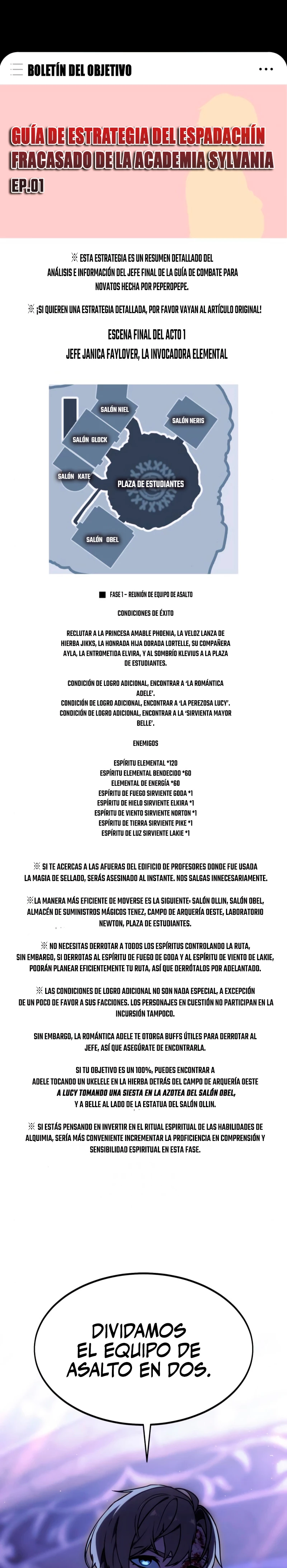 Guia de supervivencia del extra de la academia Capítulo 10 - Page 2
