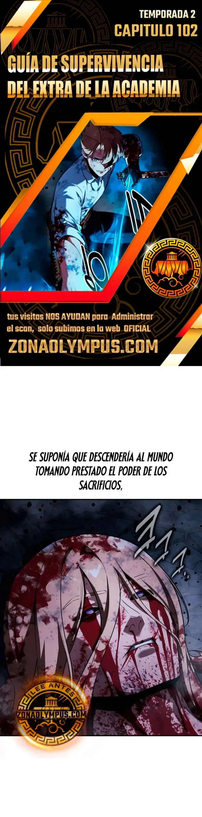 Guia de supervivencia del extra de la academia Capítulo 102 - Page 1