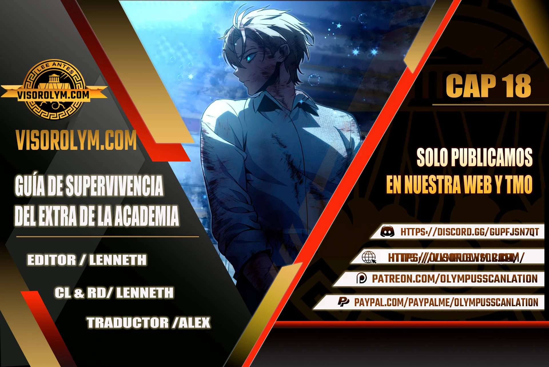 Guia de supervivencia del extra de la academia Capítulo 18 - Page 1