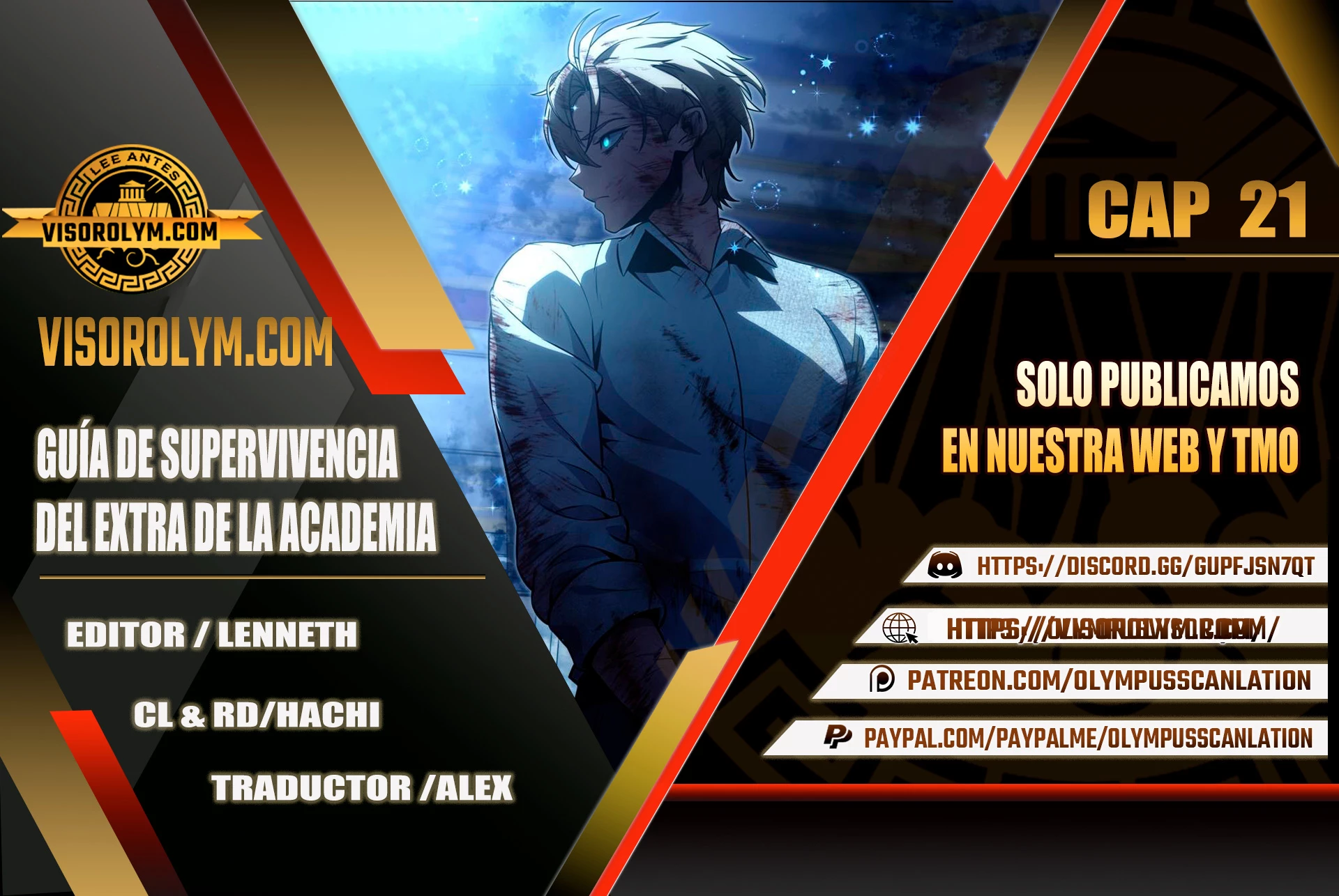 Guia de supervivencia del extra de la academia Capítulo 21 - Page 1