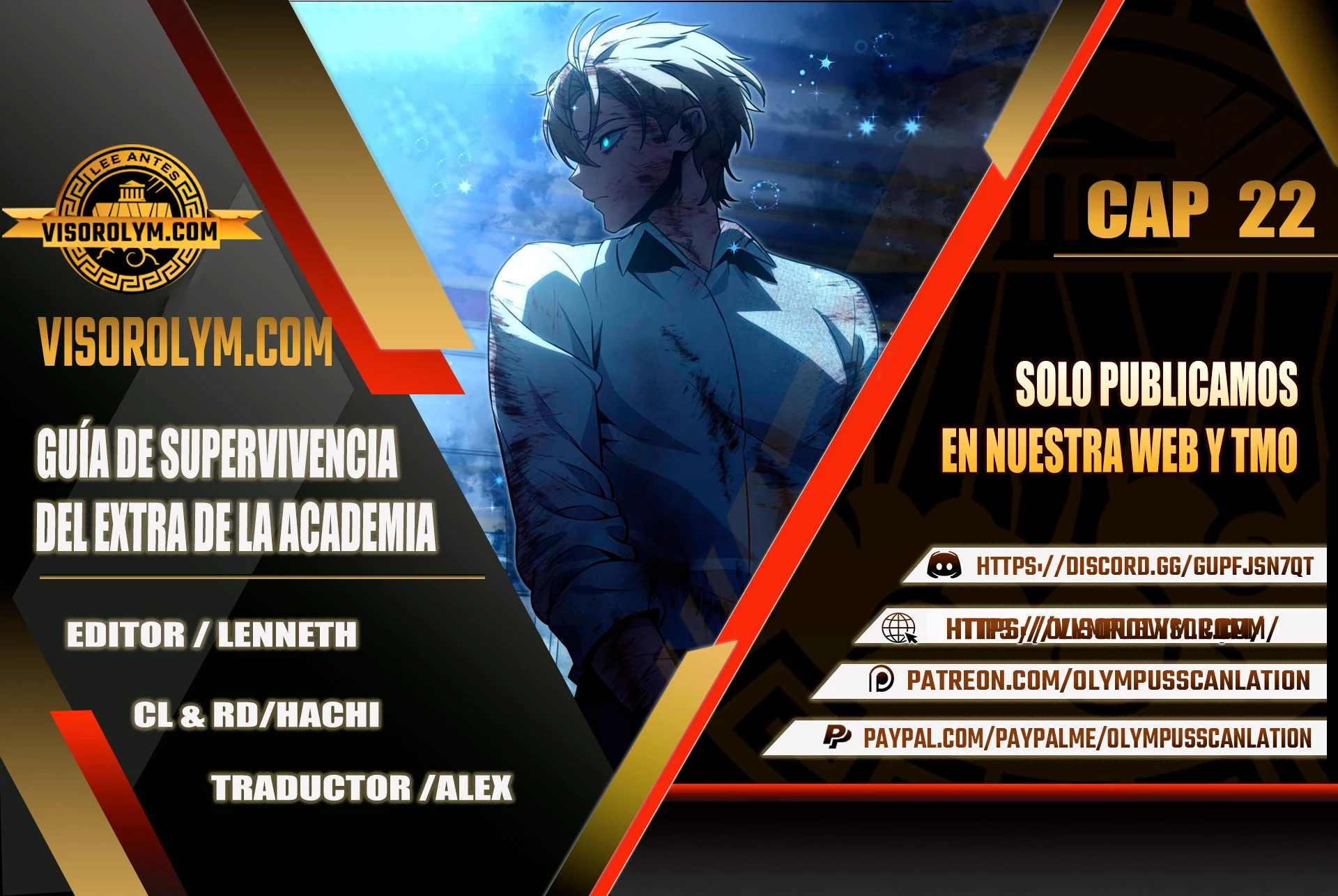 Guia de supervivencia del extra de la academia Capítulo 22 - Page 1