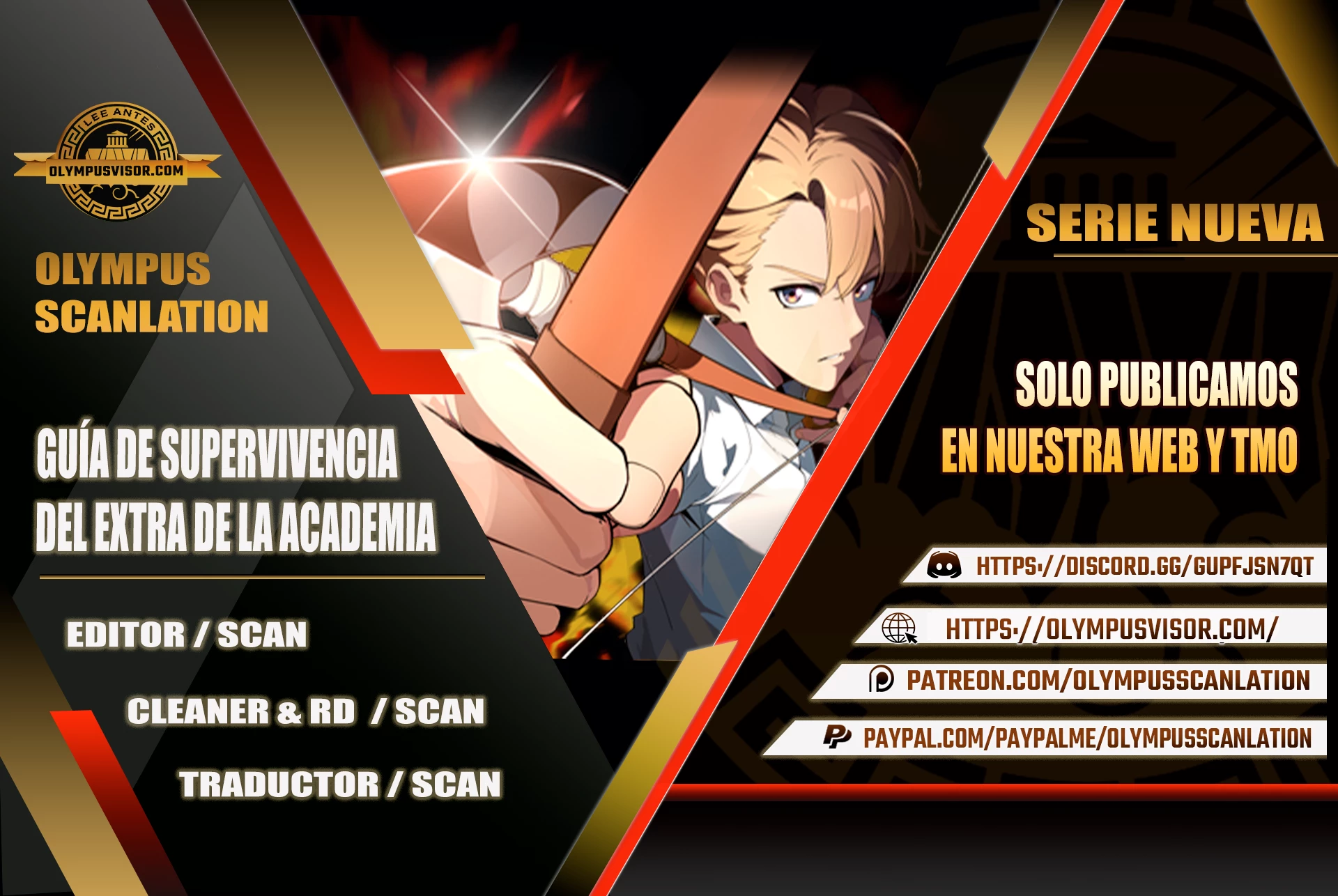 Guia de supervivencia del extra de la academia Capítulo 3 - Page 1