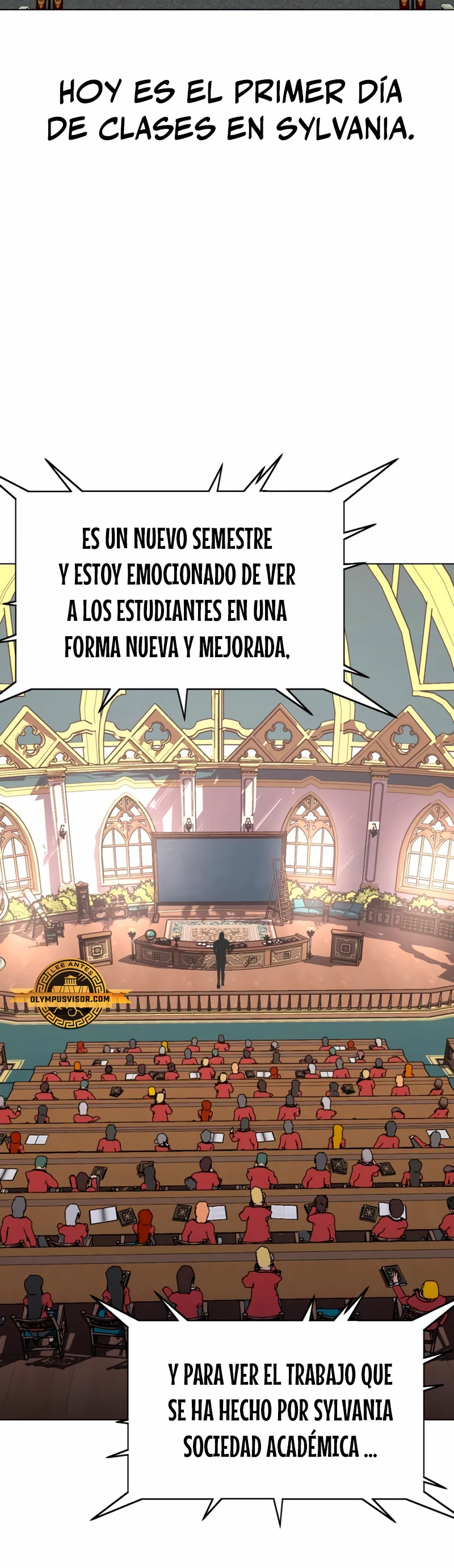 Guia de supervivencia del extra de la academia Capítulo 3 - Page 3