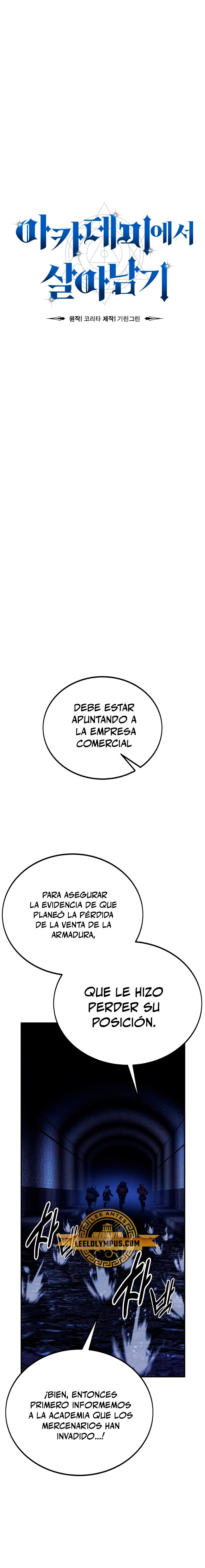 Guia de supervivencia del extra de la academia Capítulo 32 - Page 11