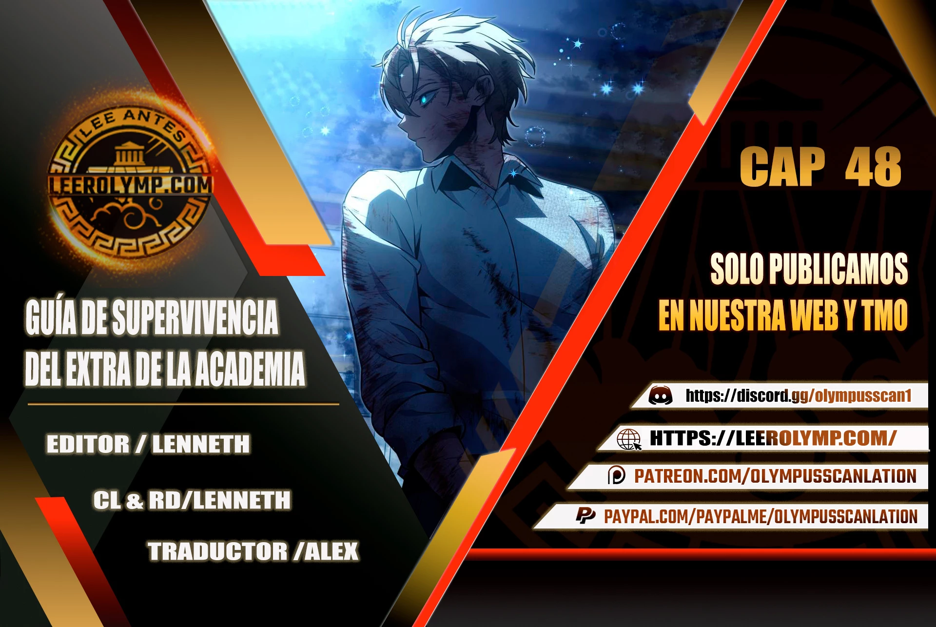 Guia de supervivencia del extra de la academia Capítulo 48 - Page 1