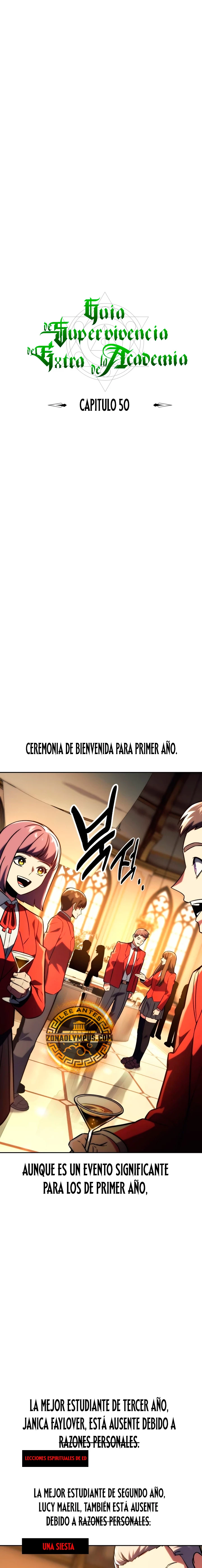 Guia de supervivencia del extra de la academia Capítulo 50 - Page 27