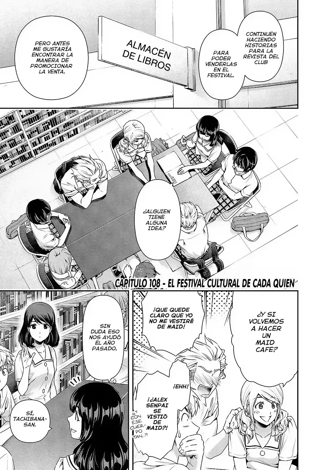 Domestic na Kanojo Capítulo 108 - Page 2