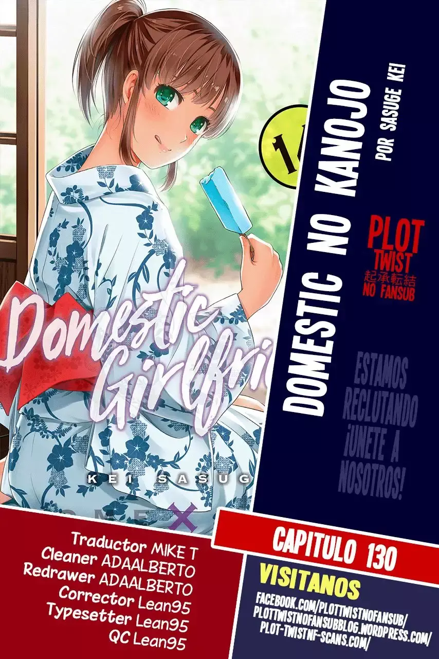 Domestic na Kanojo Capítulo 130 - Page 1