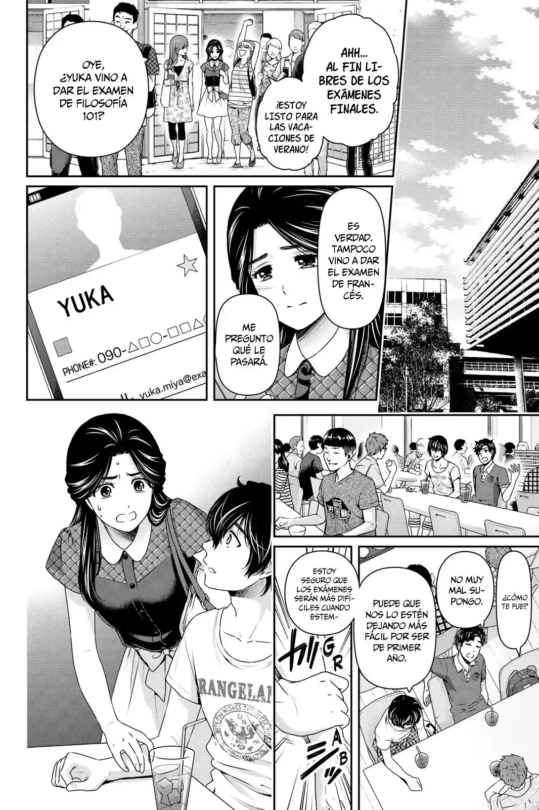 Domestic na Kanojo Capítulo 166 - Page 15