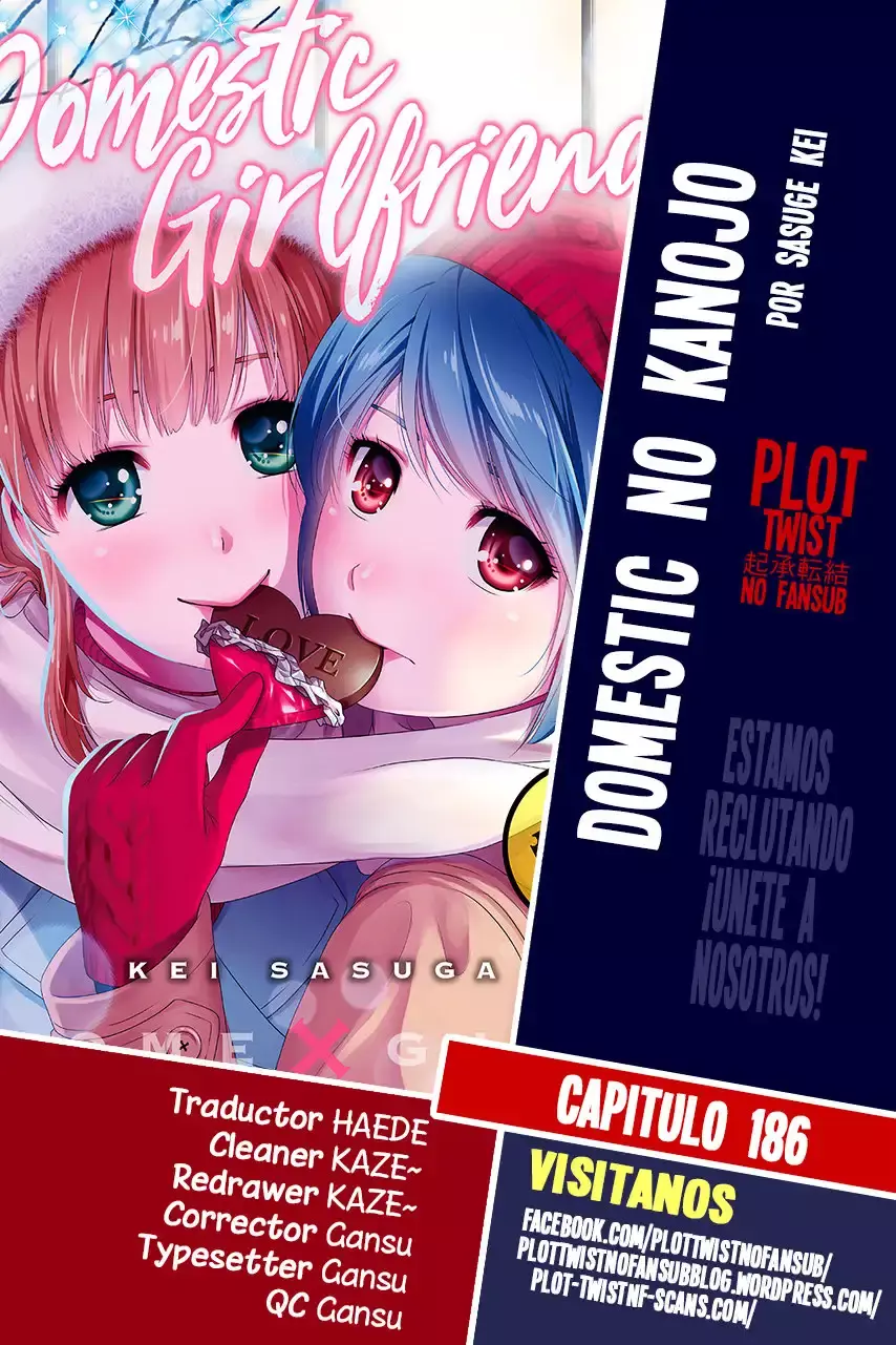 Domestic na Kanojo Capítulo 186 - Page 1