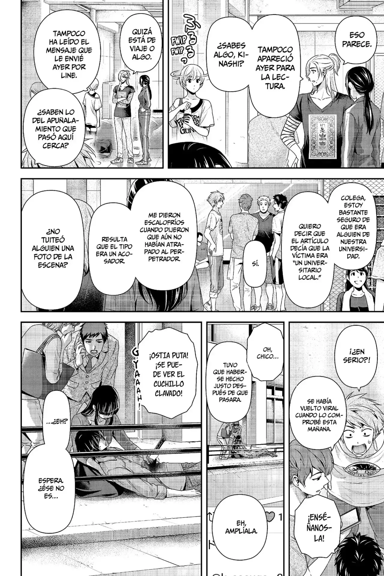 Domestic na Kanojo Capítulo 187 - Page 5