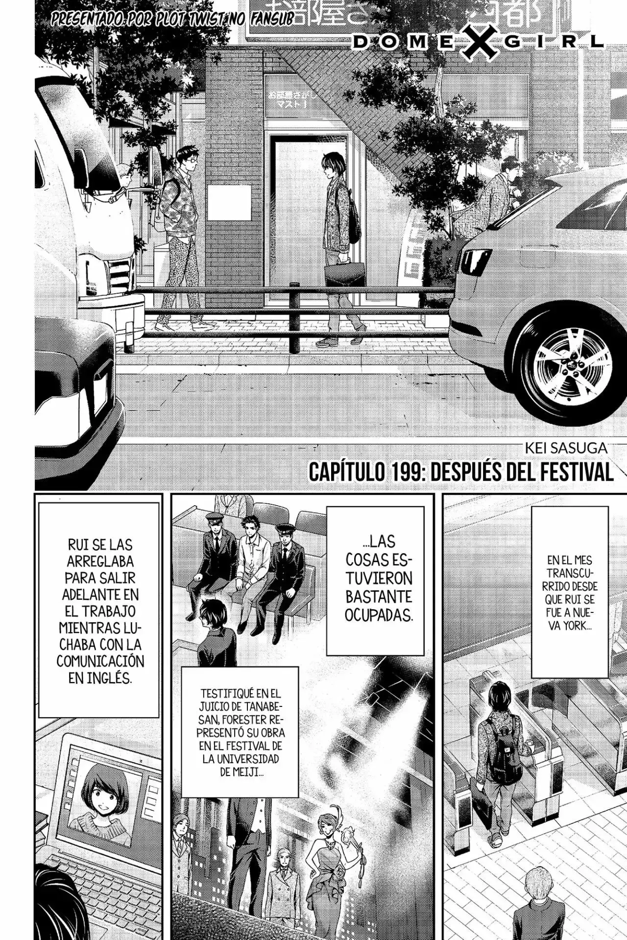 Domestic na Kanojo Capítulo 199 - Page 3