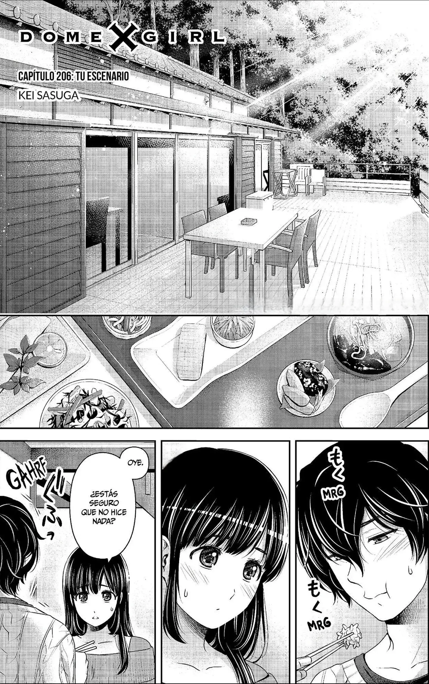 Domestic na Kanojo Capítulo 206 - Page 2