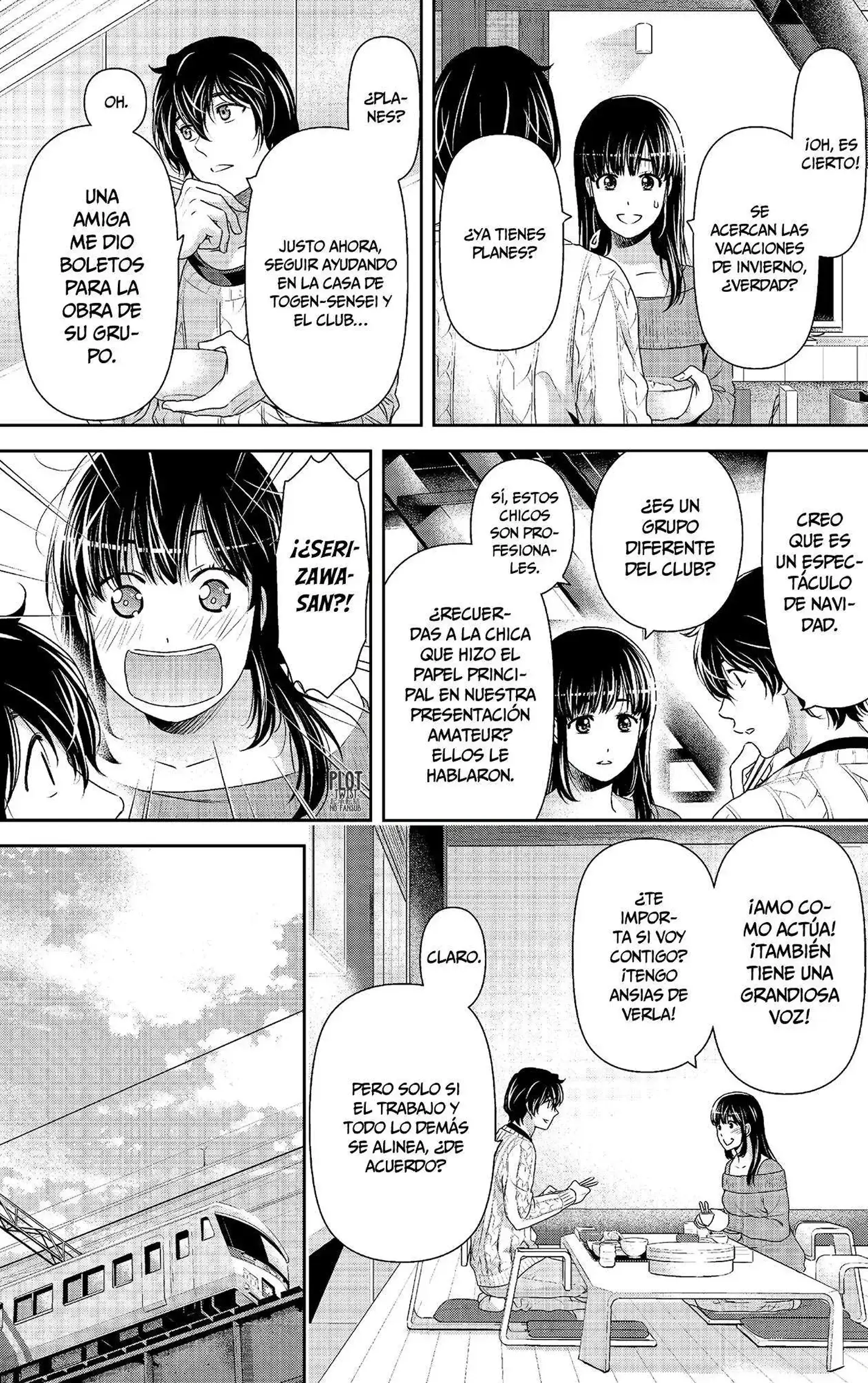 Domestic na Kanojo Capítulo 206 - Page 4