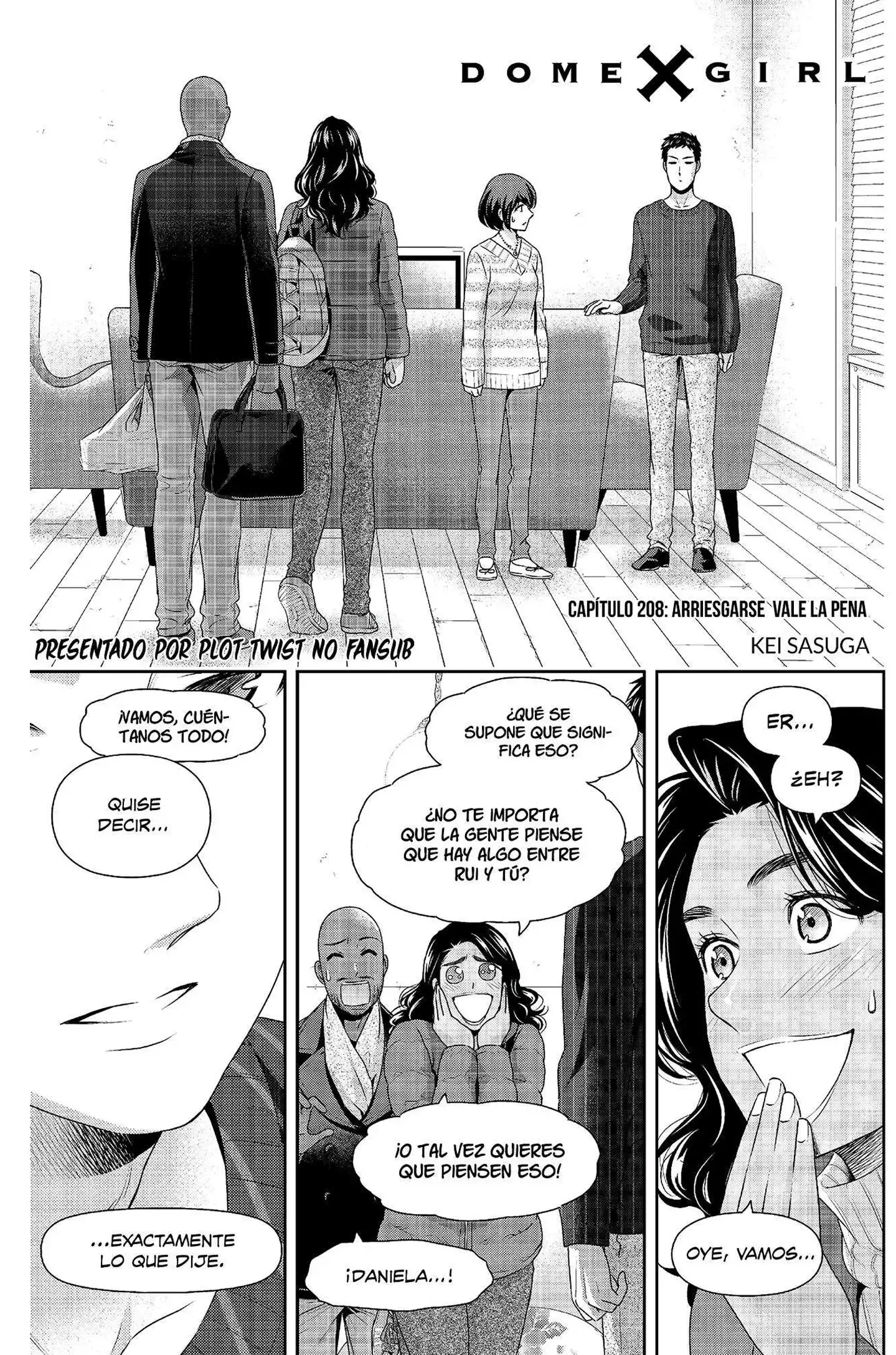 Domestic na Kanojo Capítulo 208 - Page 2