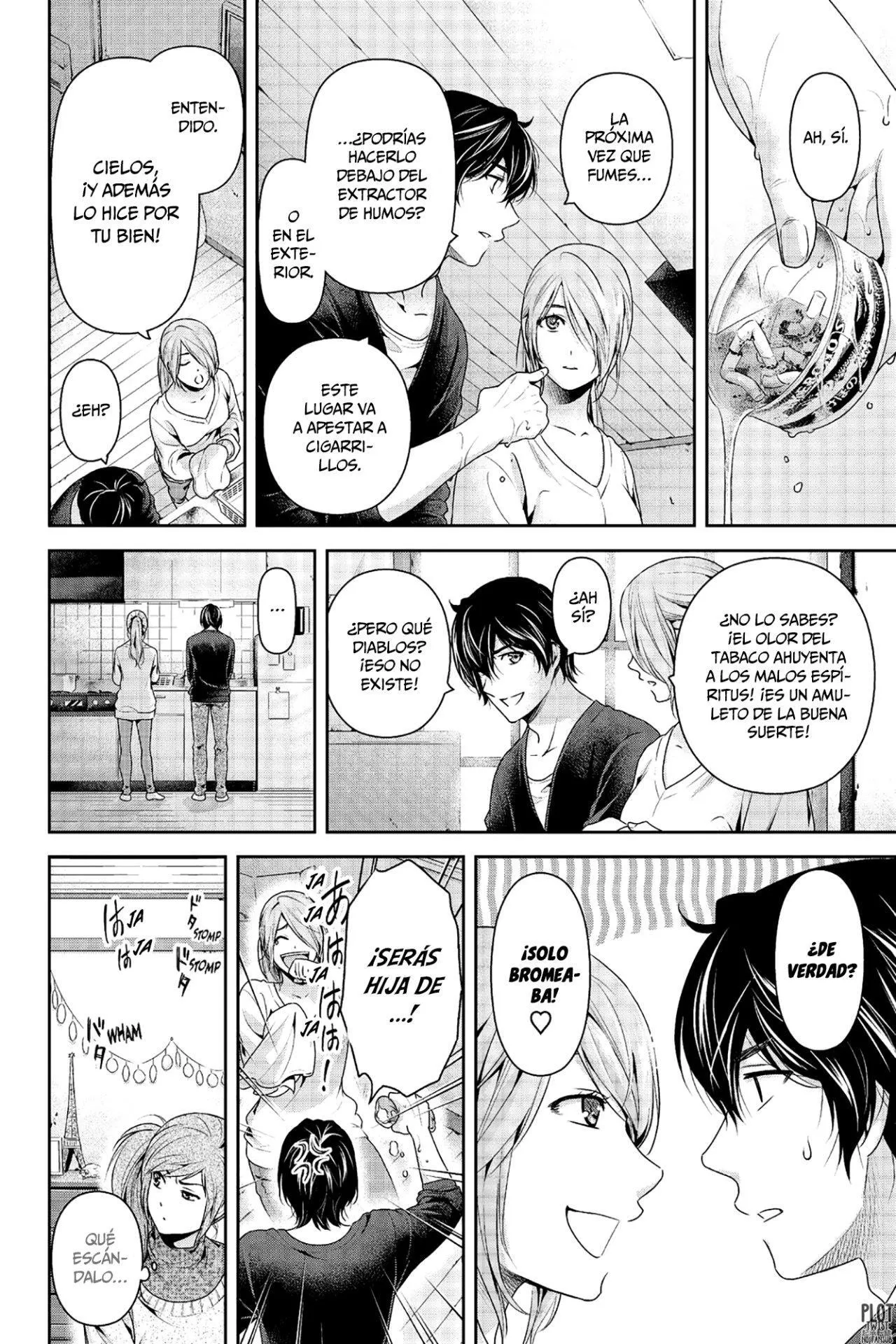 Domestic na Kanojo Capítulo 220 - Page 17