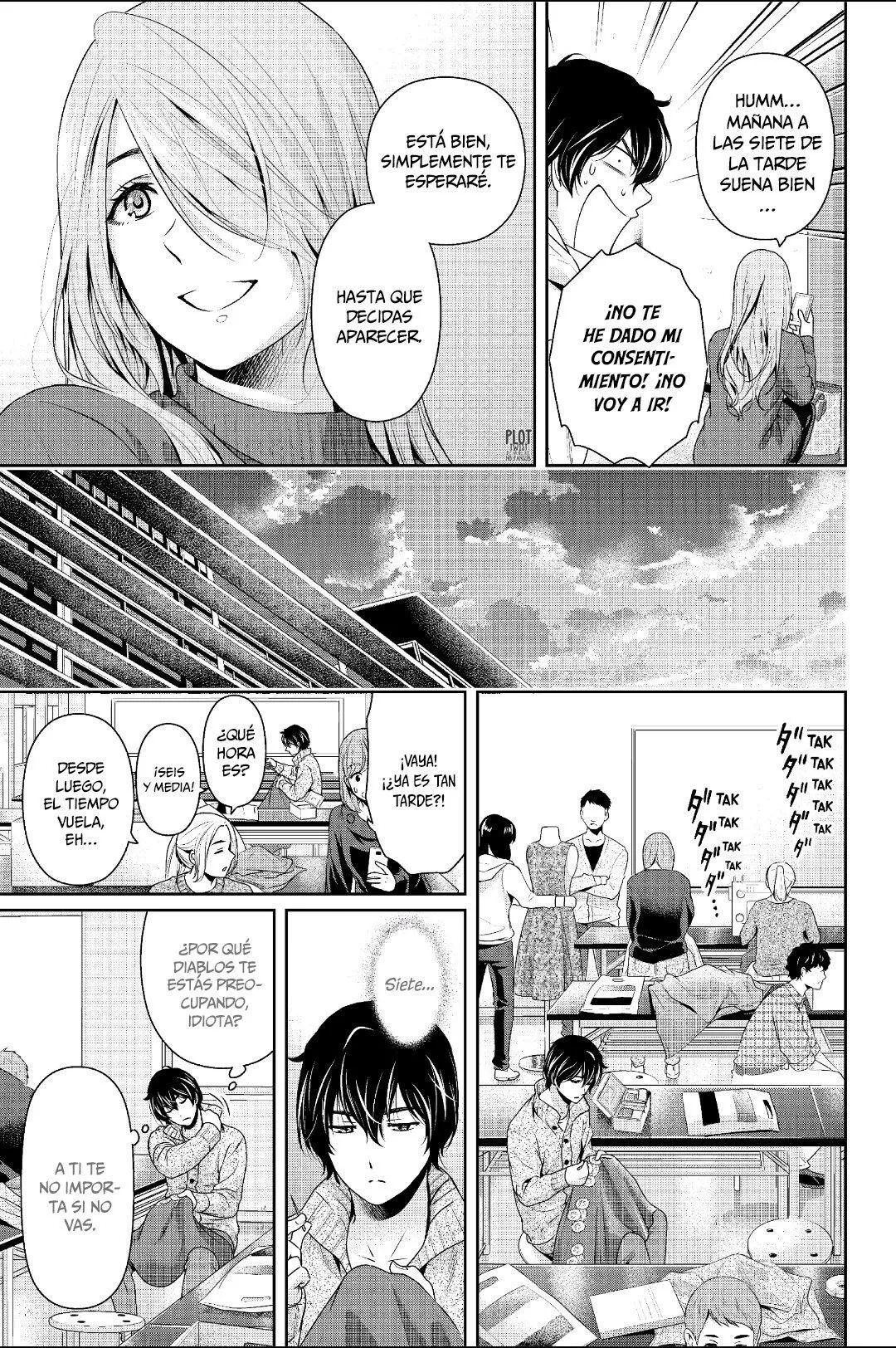 Domestic na Kanojo Capítulo 221 - Page 8