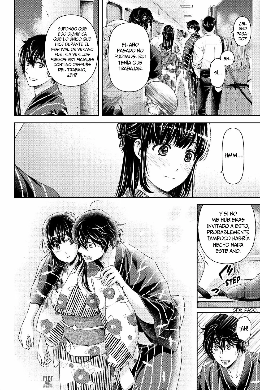 Domestic na Kanojo Capítulo 241 - Page 8