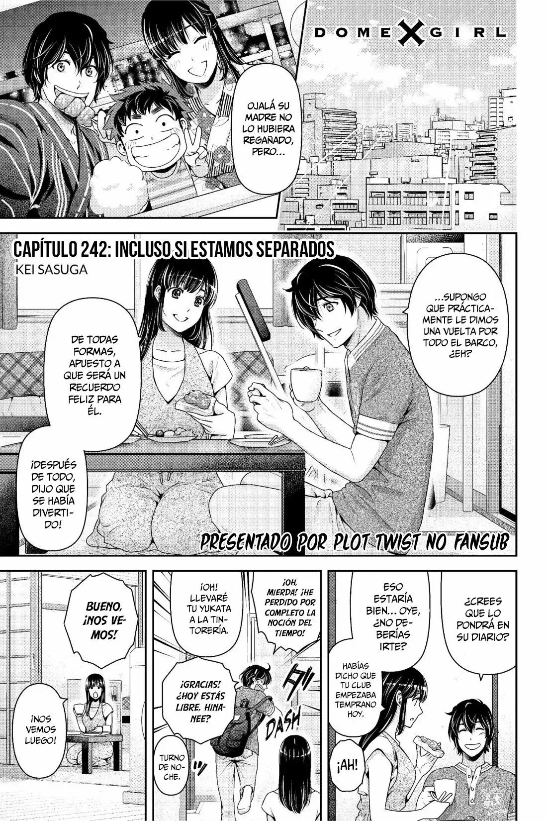Domestic na Kanojo Capítulo 242 - Page 3