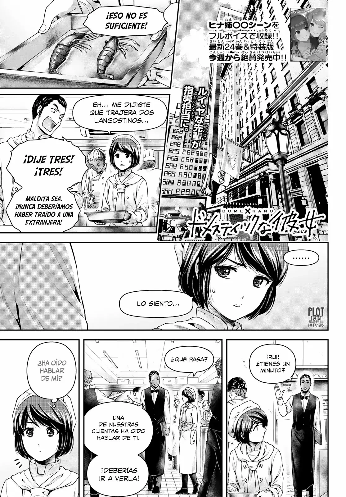 Domestic na Kanojo Capítulo 244 - Page 3