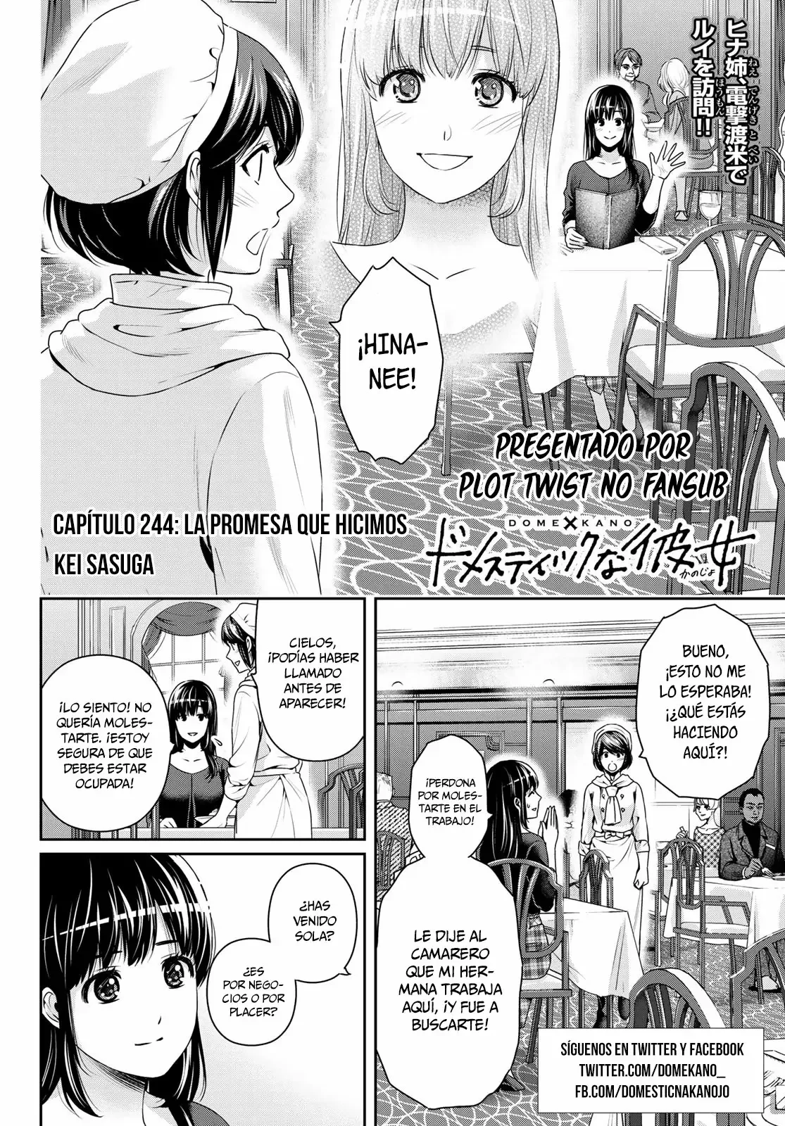 Domestic na Kanojo Capítulo 244 - Page 4