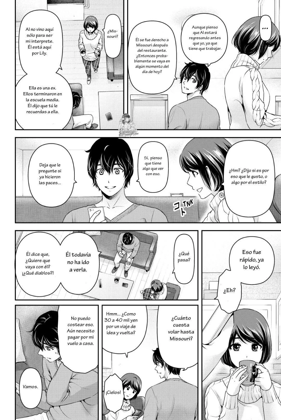 Domestic na Kanojo Capítulo 252 - Page 4