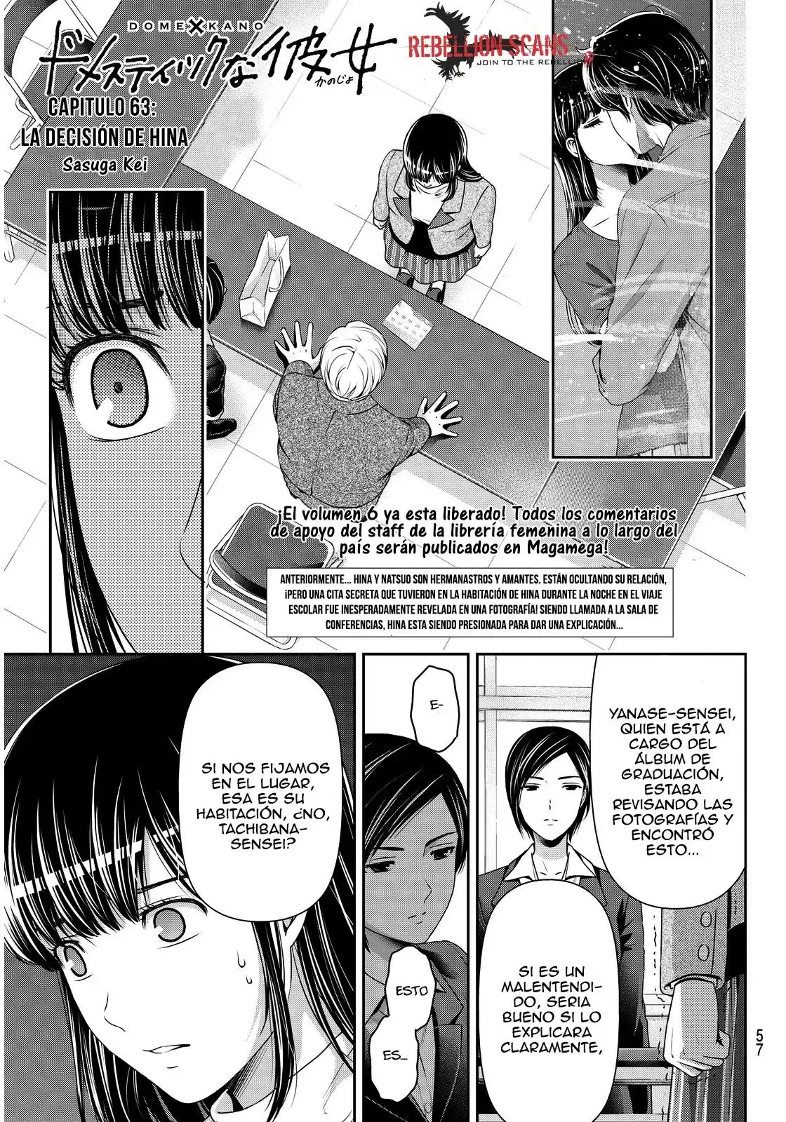 Domestic na Kanojo Capítulo 63 - Page 2