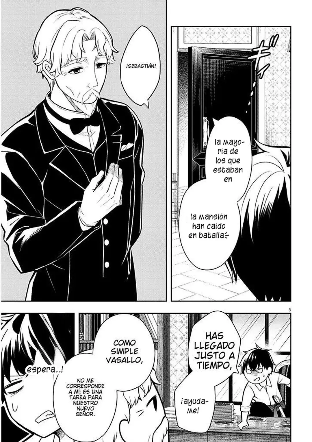 Ragna, el heredero de un noble de la frontera, es un reencarnado de Japón y este mundo es el mundo de un juego de citas que él conocía Capítulo 1 - Page 8