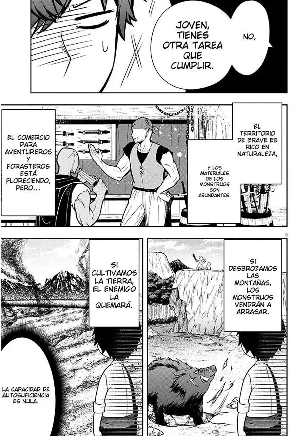 Ragna, el heredero de un noble de la frontera, es un reencarnado de Japón y este mundo es el mundo de un juego de citas que él conocía Capítulo 1 - Page 12