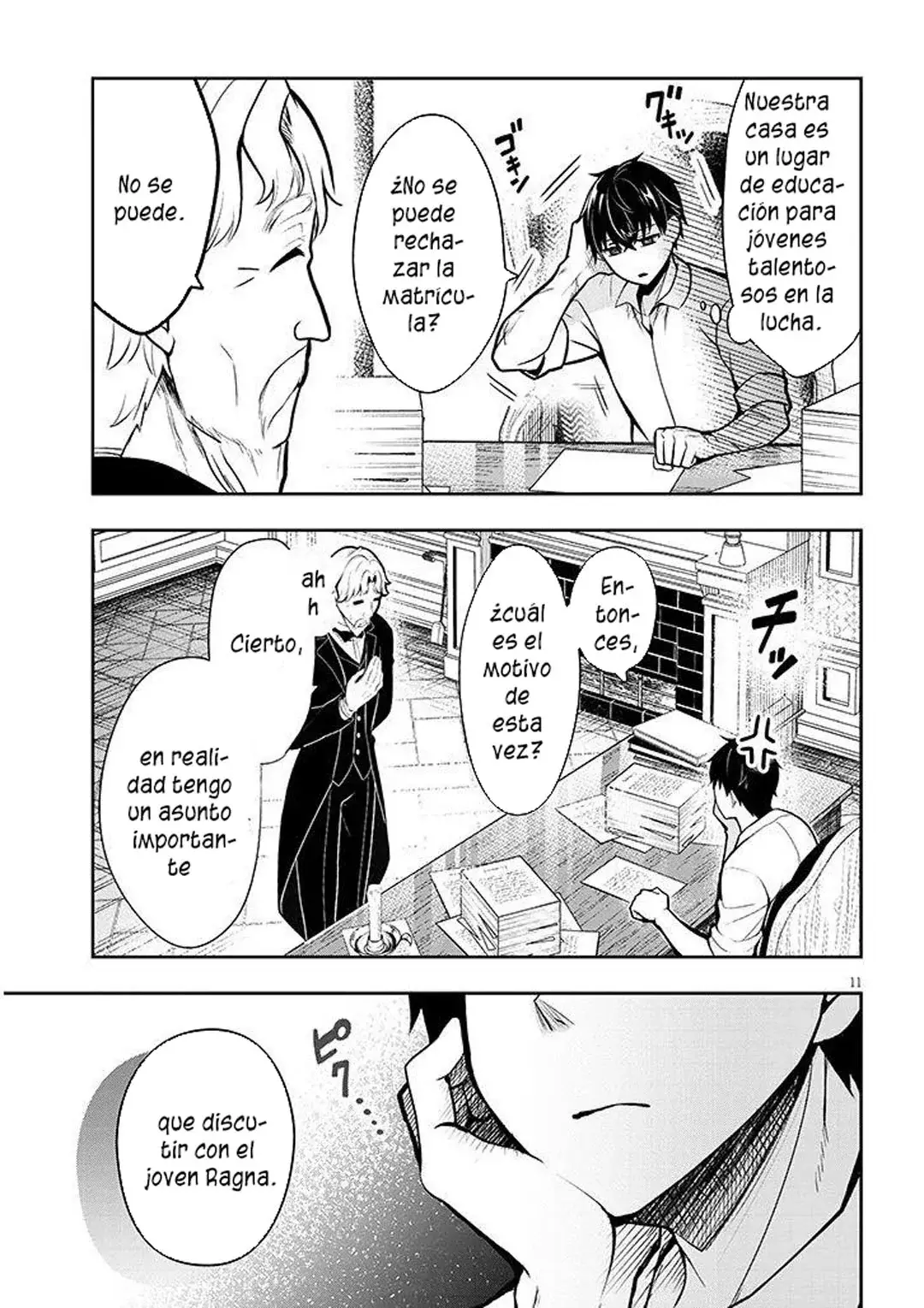 Ragna, el heredero de un noble de la frontera, es un reencarnado de Japón y este mundo es el mundo de un juego de citas que él conocía Capítulo 1 - Page 14