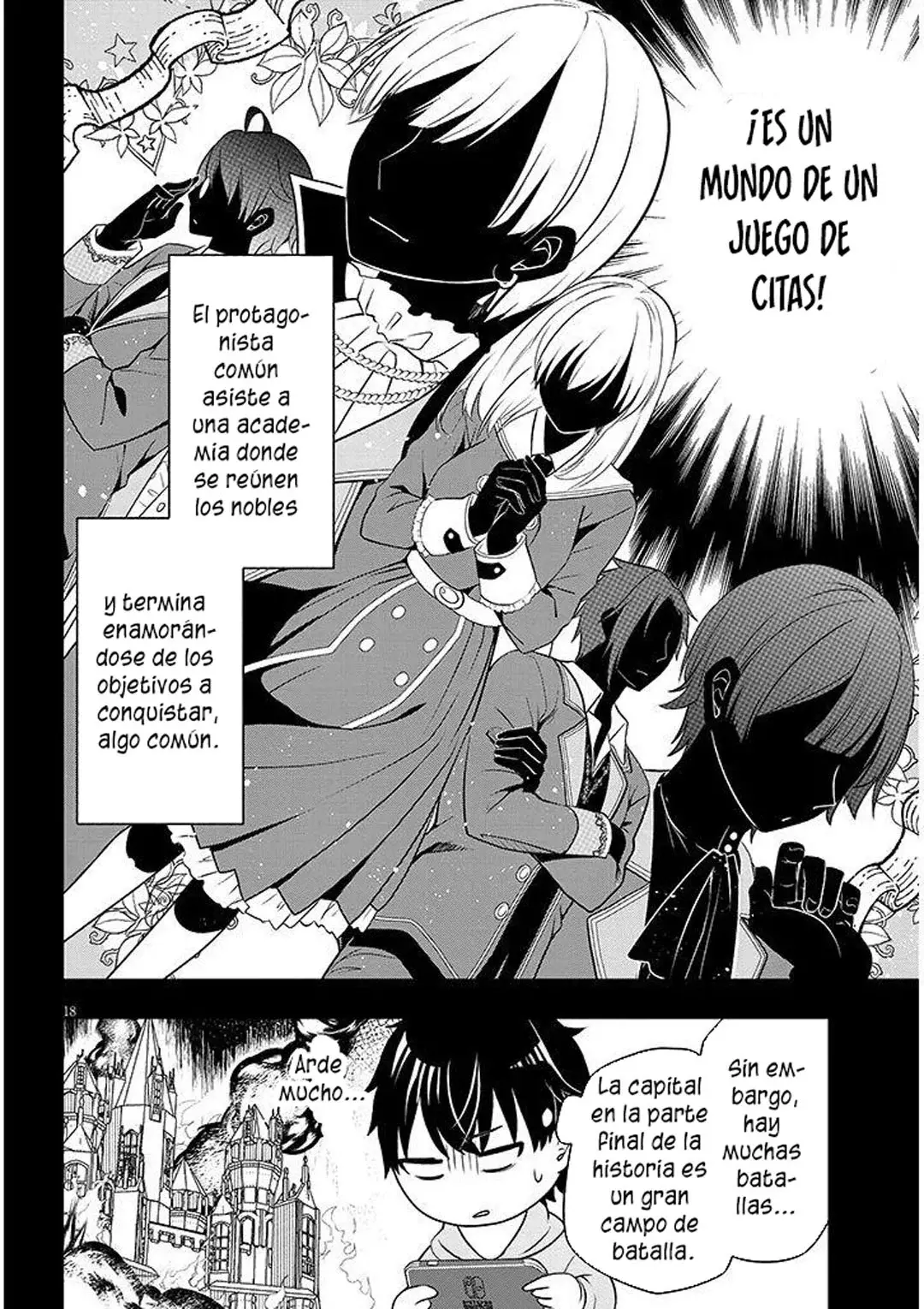Ragna, el heredero de un noble de la frontera, es un reencarnado de Japón y este mundo es el mundo de un juego de citas que él conocía Capítulo 1 - Page 21