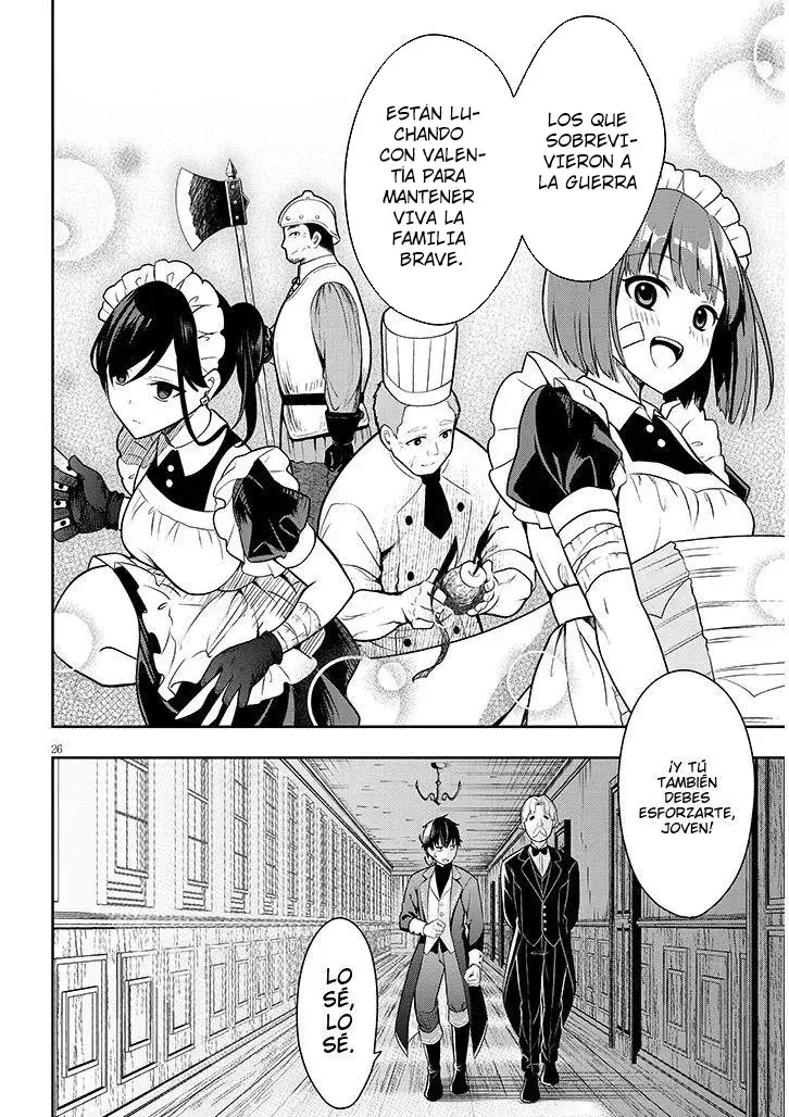 Ragna, el heredero de un noble de la frontera, es un reencarnado de Japón y este mundo es el mundo de un juego de citas que él conocía Capítulo 1 - Page 29
