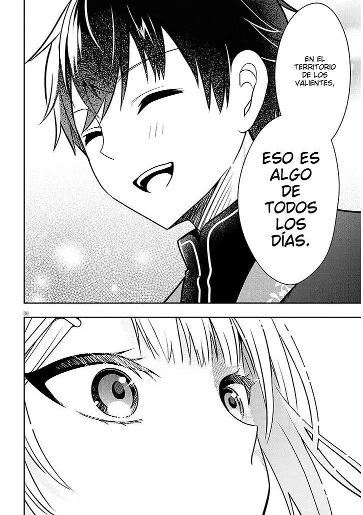 Ragna, el heredero de un noble de la frontera, es un reencarnado de Japón y este mundo es el mundo de un juego de citas que él conocía Capítulo 1 - Page 33