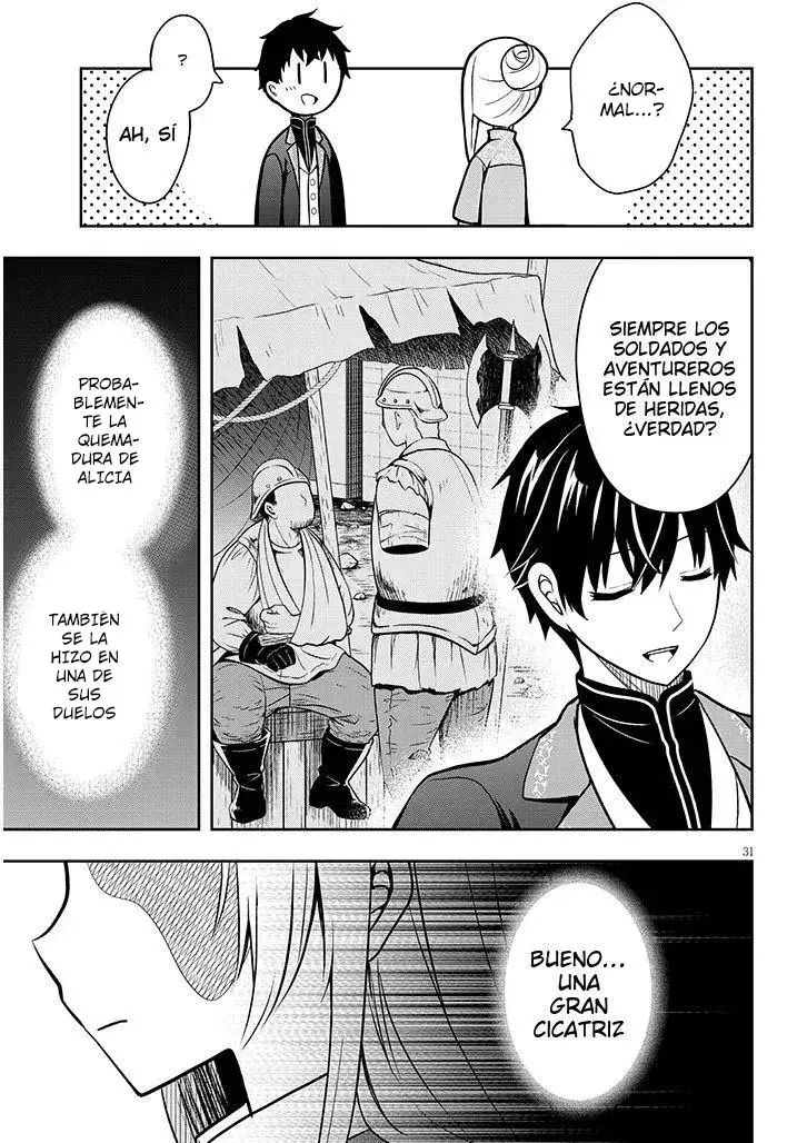 Ragna, el heredero de un noble de la frontera, es un reencarnado de Japón y este mundo es el mundo de un juego de citas que él conocía Capítulo 1 - Page 34