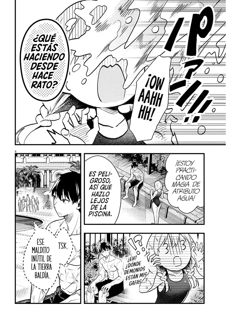 Ragna, el heredero de un noble de la frontera, es un reencarnado de Japón y este mundo es el mundo de un juego de citas que él conocía Capítulo 11.1 - Page 12