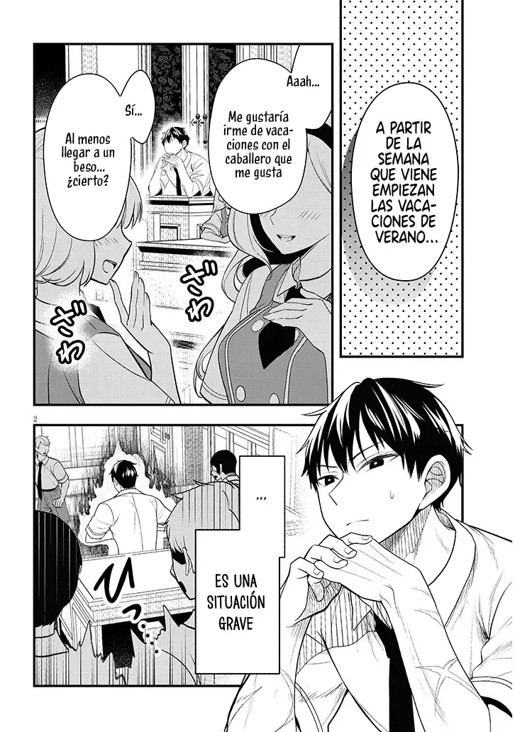 Ragna, el heredero de un noble de la frontera, es un reencarnado de Japón y este mundo es el mundo de un juego de citas que él conocía Capítulo 12.1 - Page 5