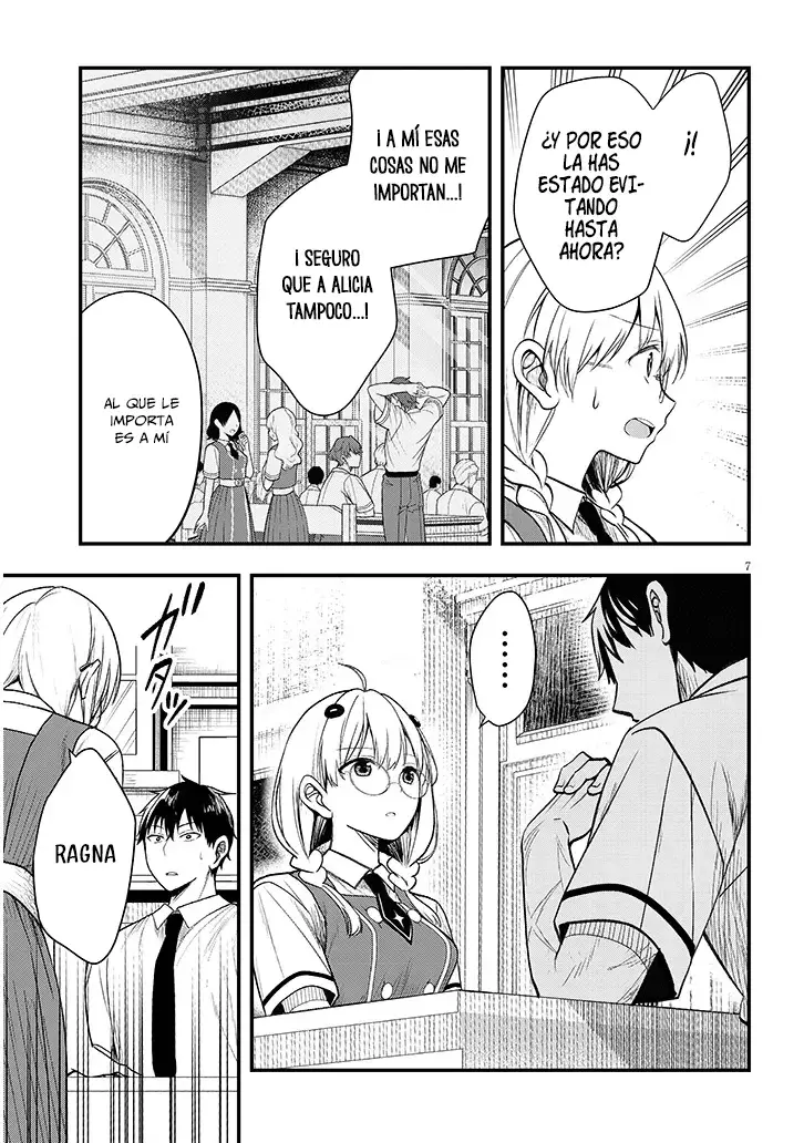Ragna, el heredero de un noble de la frontera, es un reencarnado de Japón y este mundo es el mundo de un juego de citas que él conocía Capítulo 12.1 - Page 10