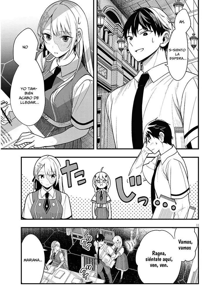 Ragna, el heredero de un noble de la frontera, es un reencarnado de Japón y este mundo es el mundo de un juego de citas que él conocía Capítulo 12.1 - Page 14